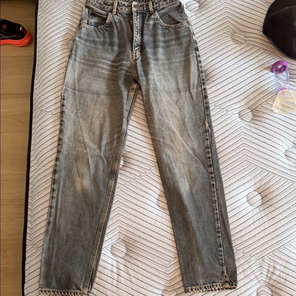 Edwin Vintage Wash Straight-Leg Jeans
